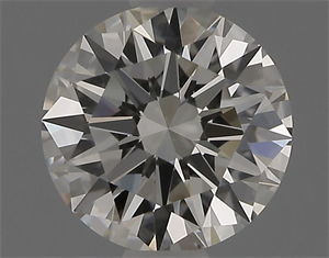 Picture of Natural Diamond 0.90 Carats, Round with Excellent Cut, I Color, VVS2 Clarity and Certified by IGI