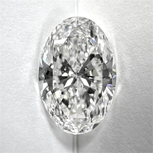 Foto Diamante Natural 1.71 quilates, Ovalado , Color F, claridad SI1 y certificado GIA de