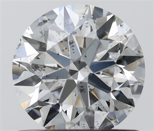 Foto Diamante Natural 0.80 quilates, Redondo , Color G, claridad SI2 y certificado IGI de