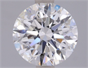 Lab Grown Diamond 2.02 Carats, Round with Ideal Cut, E Color, VVS2 Clarity and Certified by IGI