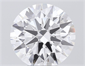 Del inventario de diamantes de laboratorio, 5.53 quilates, Redondo , Color F, claridad VVS2 y certificado IGI
