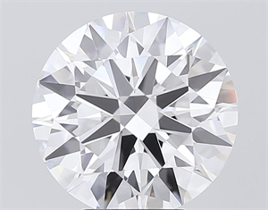 Foto Del inventario de diamantes de laboratorio, 5.53 quilates, Redondo , Color F, claridad VVS2 y certificado IGI de