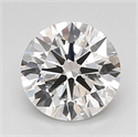 Lab Grown Diamond 1.25 Carats, Round with Ideal Cut, G Color, VVS2 Clarity and Certified by IGI