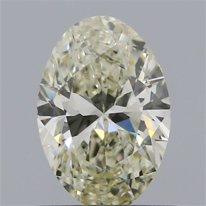 Picture of Natural Diamond 0.70 Carats, Oval with  Cut, J Color, SI1 Clarity and Certified by IGI