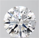 Lab Grown Diamond 3.56 Carats, Round with Ideal Cut, D Color, VS2 Clarity and Certified by IGI