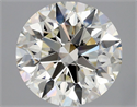 Diamante Natural 3.01 quilates, Redondo , Color J, claridad VVS1 y certificado GIA
