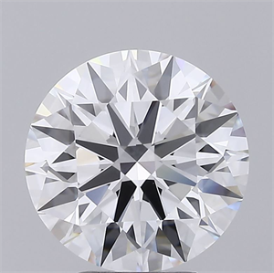 Picture of Lab Grown Diamond 4.25 Carats, Round with Ideal Cut, E Color, IF Clarity and Certified by IGI