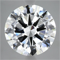 Lab Grown Diamond 7.01 Carats, Round with Excellent Cut, E Color, VVS2 Clarity and Certified by IGI