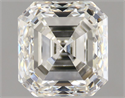 Diamante Natural 1.01 quilates, Asscher , Color H, claridad VS2 y certificado IGI