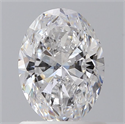 Diamante Natural 1.00 quilates, Ovalado , Color D, claridad SI1 y certificado GIA