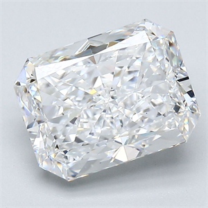 Foto Diamante Natural 3.50 quilates, Radiante , Color E, claridad VS2 y certificado GIA de