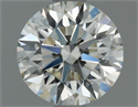 Natural Diamond 0.70 Carats, Round with Excellent Cut, L Color, VS1 Clarity and Certified by GIA