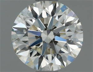 Picture of Natural Diamond 0.70 Carats, Round with Excellent Cut, L Color, VS1 Clarity and Certified by GIA