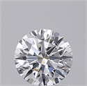 Lab Grown Diamond 1.02 Carats, Round with Excellent Cut, D Color, VS1 Clarity and Certified by IGI