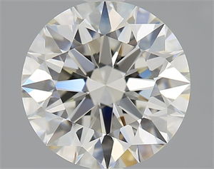 Picture of Natural Diamond 2.02 Carats, Round with Excellent Cut, J Color, VS2 Clarity and Certified by GIA