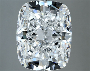 Picture of Natural Diamond 4.02 Carats, Cushion with  Cut, E Color, VS2 Clarity and Certified by GIA