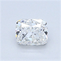 Natural Diamond 0.70 Carats, Cushion with  Cut, F Color, SI2 Clarity and Certified by GIA