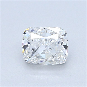 Picture of Natural Diamond 0.70 Carats, Cushion with  Cut, F Color, SI2 Clarity and Certified by GIA