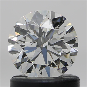 Foto Diamante Natural 0.83 quilates, Redondo , Color I, claridad VVS1 y certificado GIA de