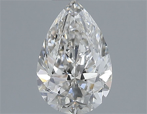 Picture of Natural Diamond 1.01 Carats, Pear with  Cut, H Color, VVS1 Clarity and Certified by IGI