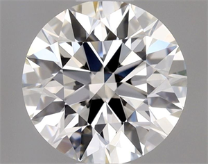 Picture of Natural Diamond 0.70 Carats, Round with Excellent Cut, H Color, VVS2 Clarity and Certified by GIA