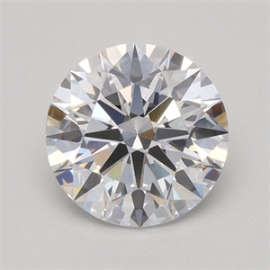 Picture of Lab Grown Diamond 1.13 Carats, Round with Ideal Cut, D Color, VVS2 Clarity and Certified by IGI