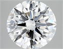 Del inventario de diamantes de laboratorio, 2.46 quilates, Redondo , Color D, claridad VVS1 y certificado IGI
