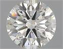 Natural Diamond 0.75 Carats, Round with Excellent Cut, I Color, VVS1 Clarity and Certified by GIA