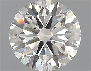 Picture of Natural Diamond 0.75 Carats, Round with Excellent Cut, I Color, VVS1 Clarity and Certified by GIA