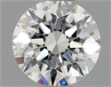 Diamante Natural 0.53 quilates, Redondo , Color D, claridad VS2 y certificado GIA