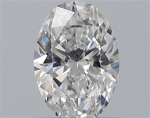 Picture of Natural Diamond 0.51 Carats, Oval with  Cut, D Color, VVS1 Clarity and Certified by GIA