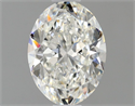 Natural Diamond 0.70 Carats, Oval with  Cut, G Color, VS2 Clarity and Certified by GIA