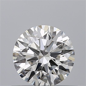 Picture of Natural Diamond 0.40 Carats, Round with Excellent Cut, E Color, SI1 Clarity and Certified by IGI