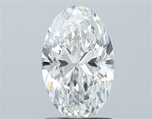 Picture of Natural Diamond 1.50 Carats, Oval with  Cut, F Color, SI1 Clarity and Certified by GIA