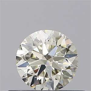 Picture of Natural Diamond 0.40 Carats, Round with Very Good Cut, N Color, SI1 Clarity and Certified by GIA