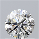 Diamante Natural 0.77 quilates, Redondo , Color H, claridad SI2 y certificado GIA