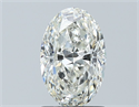 Diamante Natural 1.20 quilates, Ovalado , Color I, claridad VS1 y certificado GIA