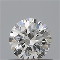 Diamante Natural 0.44 quilates, Redondo , Color F, claridad VVS2 y certificado GIA