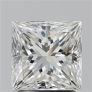 Picture of Natural Diamond 2.01 Carats, Princess with  Cut, I Color, VS1 Clarity and Certified by GIA