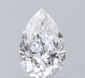 Picture of Natural Diamond 0.50 Carats, Pear with  Cut, E Color, VS2 Clarity and Certified by GIA