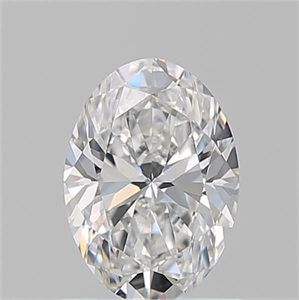 Picture of Natural Diamond 1.01 Carats, Oval with  Cut, D Color, VVS2 Clarity and Certified by GIA
