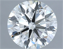 Diamante Natural 2.46 quilates, Redondo , Color H, claridad SI1 y certificado IGI
