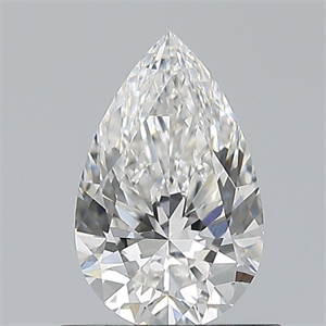 Picture of Natural Diamond 0.70 Carats, Pear with  Cut, F Color, VS1 Clarity and Certified by GIA