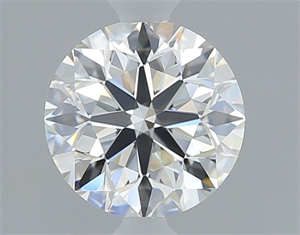 Picture of Natural Diamond 0.60 Carats, Round with Excellent Cut, I Color, VVS2 Clarity and Certified by GIA