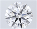 Lab Grown Diamond 6.04 Carats, Round with Ideal Cut, E Color, VVS2 Clarity and Certified by IGI
