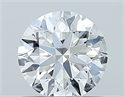 Diamante Natural 0.71 quilates, Redondo , Color E, claridad VS2 y certificado GIA