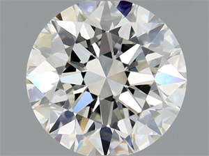 Picture of Natural Diamond 0.70 Carats, Round with Excellent Cut, H Color, VVS2 Clarity and Certified by GIA