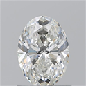 Diamante Natural 1.01 quilates, Ovalado , Color H, claridad VVS2 y certificado GIA