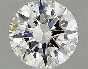 Picture of Natural Diamond 0.40 Carats, Round with Excellent Cut, J Color, SI1 Clarity and Certified by GIA