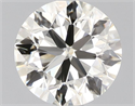 Natural Diamond 1.21 Carats, Round with Excellent Cut, K Color, IF Clarity and Certified by IGI